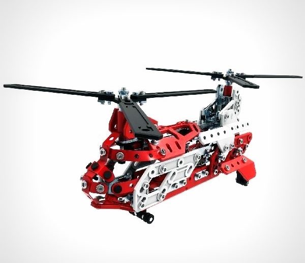 Meccano helikopter bouwspeelgoed Meccano helikopter bouwspeelgoed