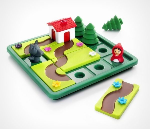 SmartGames Roodkapje Deluxe denkspel puzzel met opdrachten SmartGames Roodkapje Deluxe denkspel puzzel met opdrachten logicapuzzel logizapuzzels breinbrekers