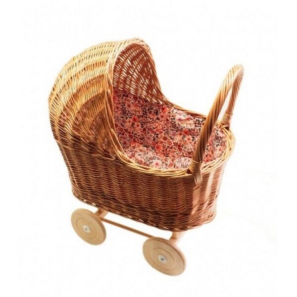 hollie-1 kinderwagen poppenwagen hollie riet rieten hout houten speelgoed