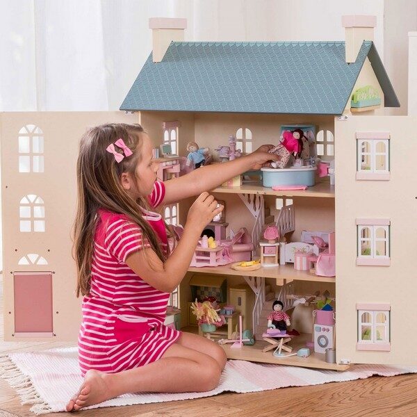 le-toy-van-cherry-tree-hall-3 le toy van hout houten speelgoed poppenhuis poppenhuizen rollenspel