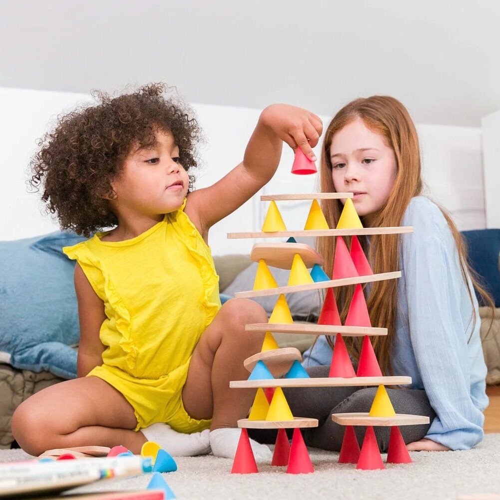 oppi piks bouwspeelgoed rubber peuterspeelgoed speelgoed hout houten rubberen