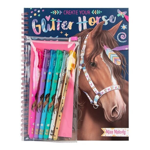 miss melody paard paarden paardenmerk paardenspeelgoed speelgoed creatief kleuren tekenen ontwerpen