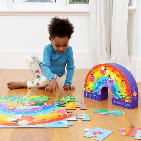 crocodile creek puzzel puzzels regenboog kleuren kleurrijk regenboogkleuren