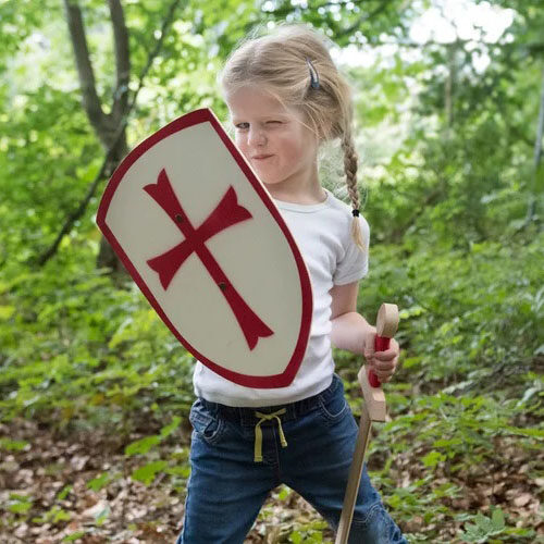 VaH spielzeugmanufaktur hout houten speelgoed speelgoedzwaard speelgoedzwaarden zwaarden schilden wapens